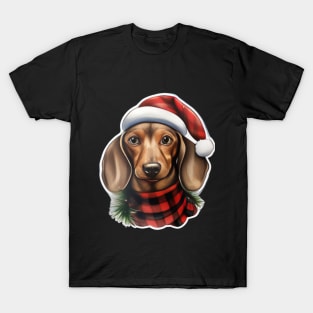 Dachshund Christmas T-Shirt